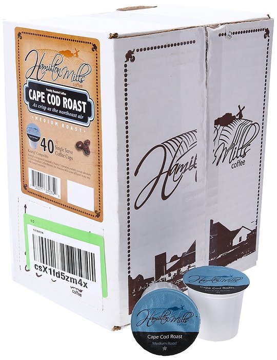 Hamilton Mills Toasted Cinnamon, Single-Cup coffee for Keurig K-Cup Brewers, 40 Count N2