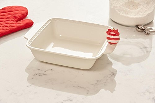 Nora Fleming Baker 8 x 8 Nora Fleming Pearl Baking Dish P7 by Nora Fleming