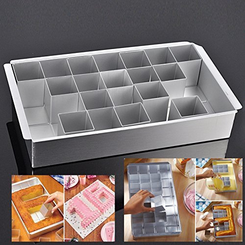 SyGyn(TM) DIY Letters & Numbers Cake pan Bakeware Mold Baking Decorating Tools Kitchen Accessories set For Birthday... N2
