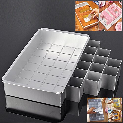 SyGyn(TM) DIY Letters & Numbers Cake pan Bakeware Mold Baking Decorating Tools Kitchen Accessories set For Birthday... N6