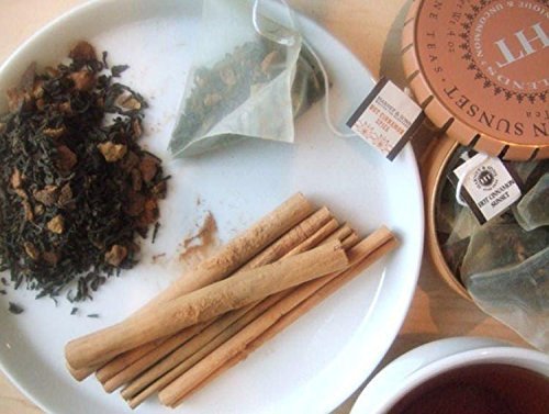 Harney & Sons Classic Hot Cinnamon Spice Tea, 20 Tea Sachets (Pack of 4) N3
