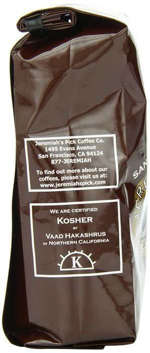 Jeremiah's Pick Coffee Kona Blend, Light Roast Whole Bean Coffee, 10 Ounce Bag N6