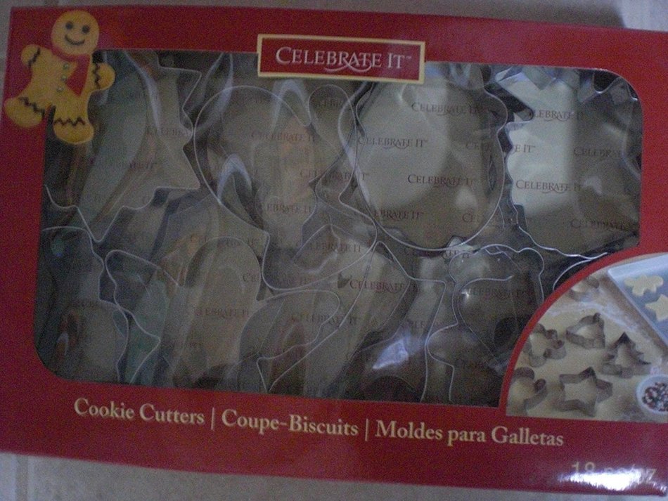 Celebrate It 18 Piece Christmas Cookie Cutter Set