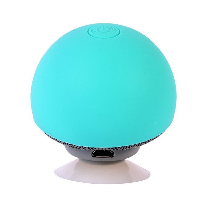 ESHOWEE Excellent bluetooth wireless speaker Mini Mushroom design With microphone Blue N2