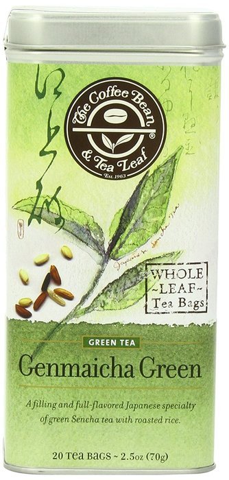 The Coffee Bean & Tea Leaf, Tea, Jasmine Dragon Phoenix Pearl, 20 Count Tin, 2.11oz N7