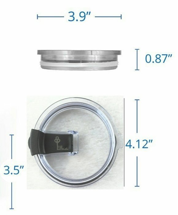 Purchase cover LId seal against leaks. And receive full protection From spilling ,The Lid fits most 30 oz Tumblr... N5