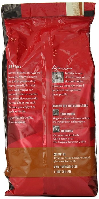 Eight O'Clock Hazelnut Whole Bean Coffee, 33-Ounce Bag N2