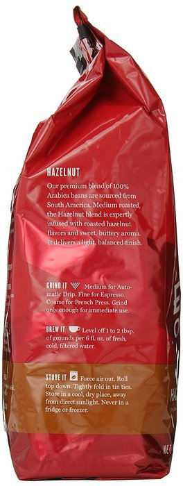 Eight O'Clock Hazelnut Whole Bean Coffee, 33-Ounce Bag N3