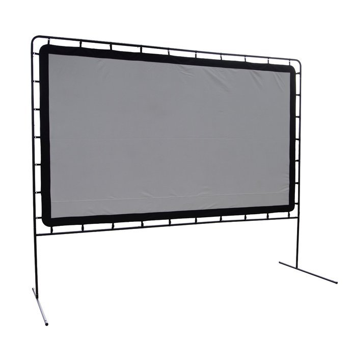 Camp Chef OS-144 Indoor/Outdoor Movie Screen, White