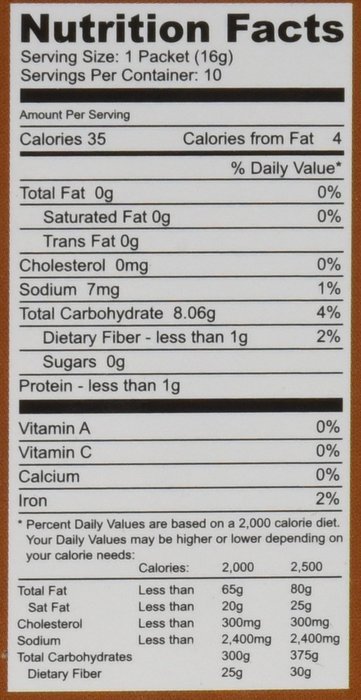 Nature's Guru Instant Ginger Chai Unsweetened, 10-count (Pack of 1) N2