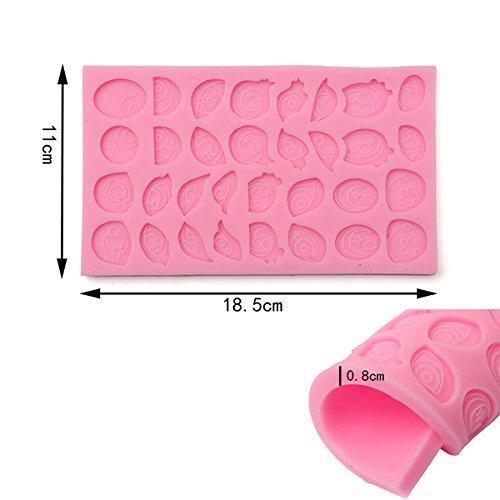 "3D DIY Assorted Cartoon Eyes Silicone Cake Decorating Mold Clay Mould Tool" shopping N2