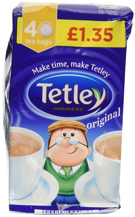 Tetley Tea Bags 80ct (From England)