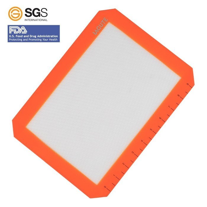 Lagute leChef Silicone Baking Mat (Black / 420*280*0.7mm) N8