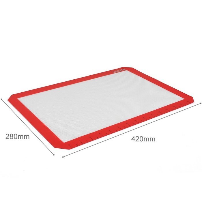 Lagute leChef Silicone Baking Mat (Black / 420*280*0.7mm) N15