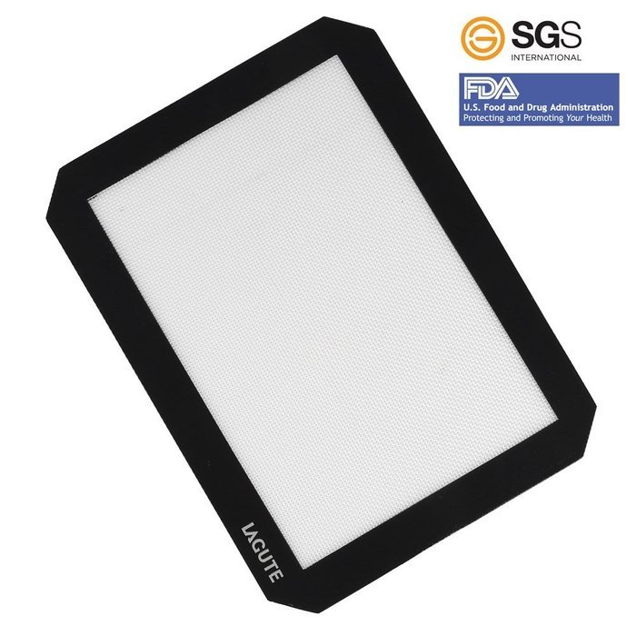 Lagute leChef Silicone Baking Mat (Black / 420*280*0.7mm) N20