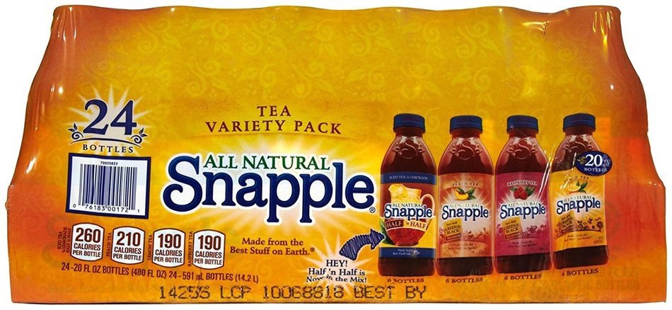 Snapple Iced Tea Variety Pack, 24 Count