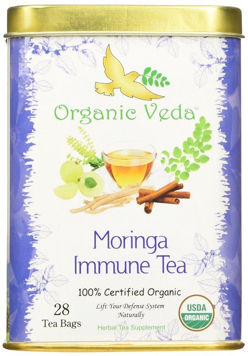 Organic Moringa Weight Loss Tea (28 Potent Tea Bags). Herbal Tea with Weight Loss properties. USDA Certified Organic... N18