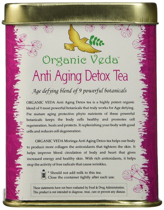Organic Moringa Weight Loss Tea (28 Potent Tea Bags). Herbal Tea with Weight Loss properties. USDA Certified Organic... N34
