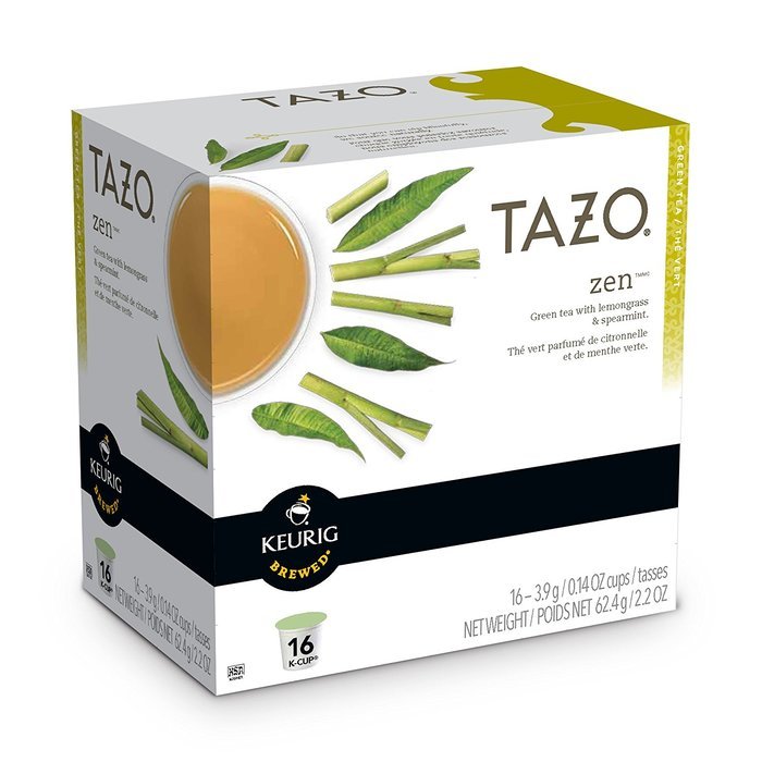 Keurig Tazo Zen Tea 32-Count K-Cups for Keurig Brewers N4