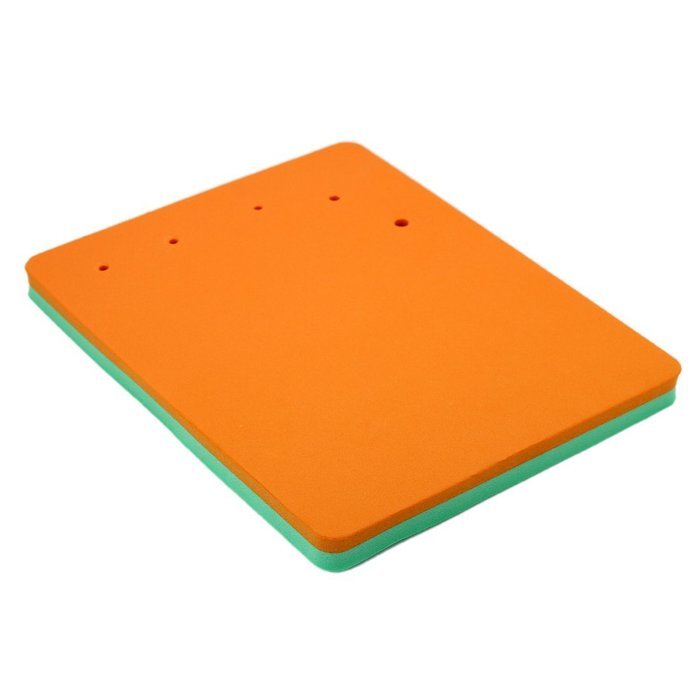 DUFUSTORE 1pc Double-sided five-hole fondant cake mat square sponge foam pad tool mold Green