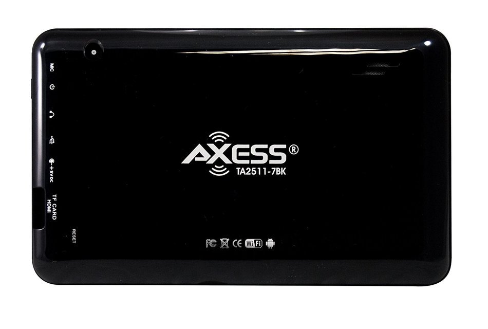 AXESS TA2511-7BK 7-Inch Dual Core GOOGLE PLAY,Tablet (Rockchip 3168 Cortex A9 1.2Ghz) with Android 4.2 Jelly Bean... N3