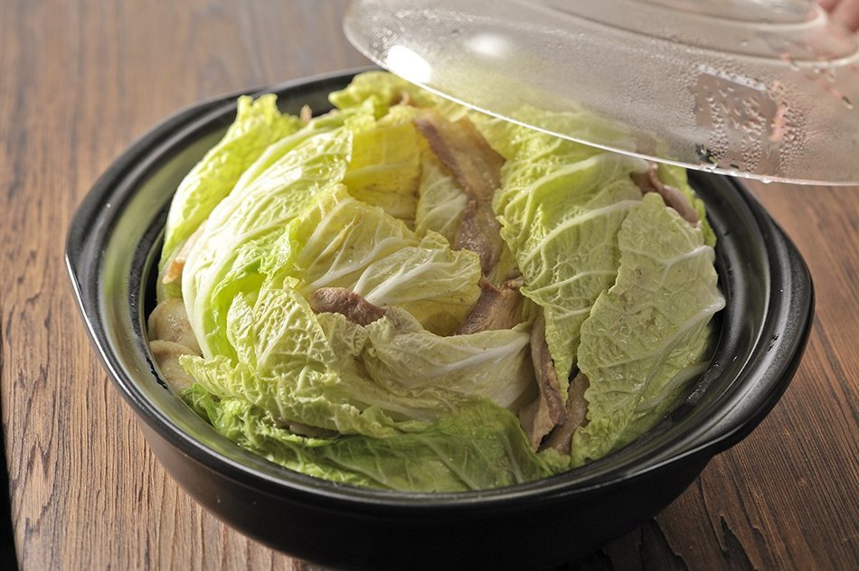 HARIO MN-255B Glass Lid Earthenware Pot, 2300ml, Black N6
