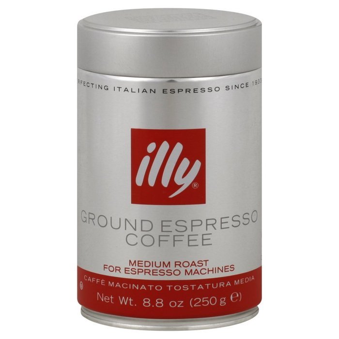 ILLYCAFFE COFFEE GRND NORMALE FINE, 8.8 OZ (pack of 6)