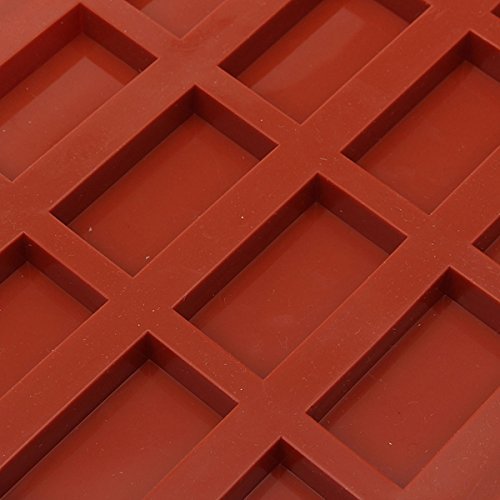 Rectangle Square Silicone Mold For DIY Chocolate Cake Mould Soap, 20-Rectangle N4