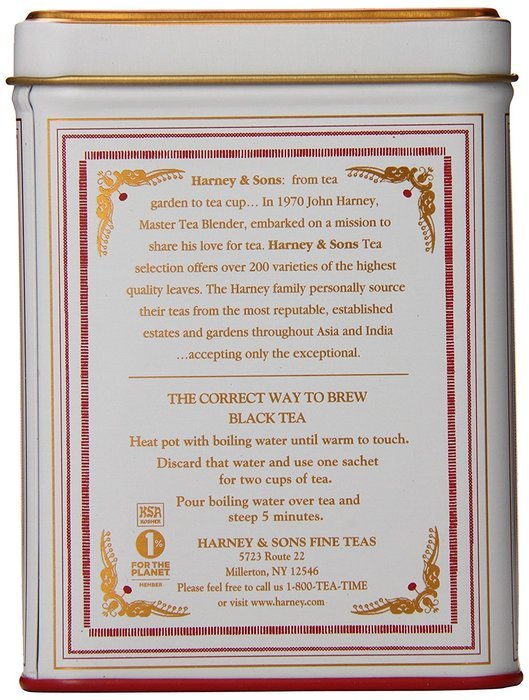 Harney & Sons Black Tea, English Breakfast, 20 Sachets N4