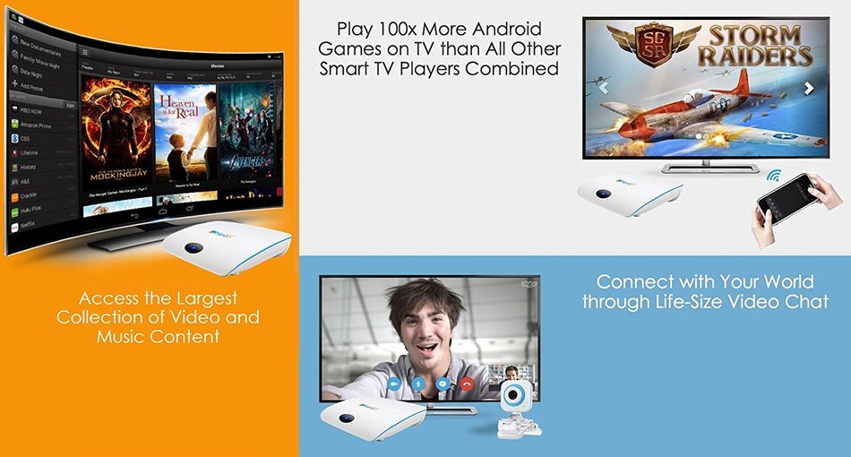 NextD TV: 1 Million Apps & Games on TV, Only Smart TV Player with Multi-Touch and Motion Control Via Smartphone... N3