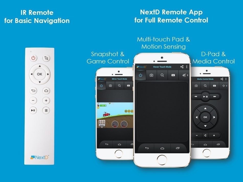 NextD TV: 1 Million Apps & Games on TV, Only Smart TV Player with Multi-Touch and Motion Control Via Smartphone... N5
