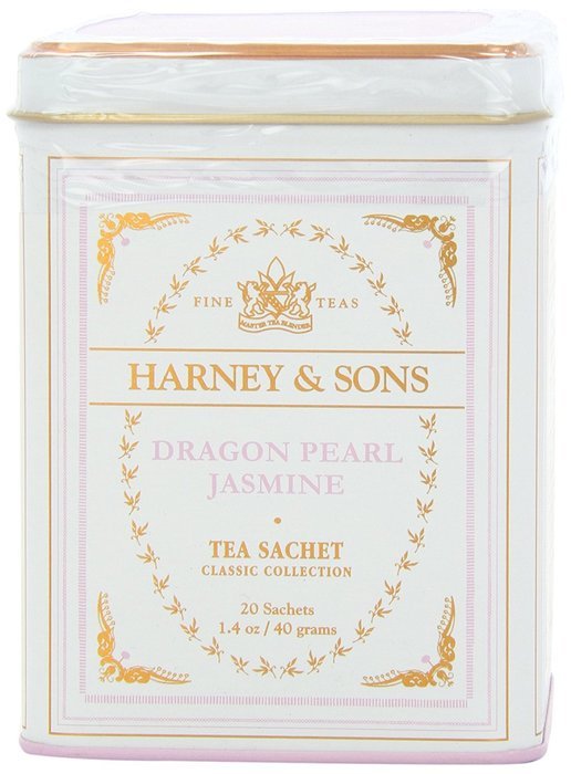 Harney & Sons White Tea, Dragon Pearl Jasmine, 20 Sachets