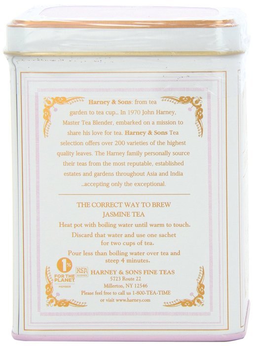 Harney & Sons White Tea, Dragon Pearl Jasmine, 20 Sachets N4