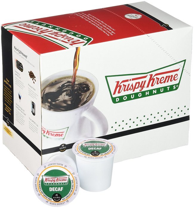 Krispy Kreme Doughnuts Decaf K-Cup Portion Pack for Keurig Brewers, 24 Count N5