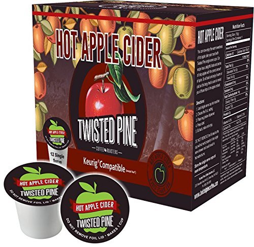 Twisted Pine Coffee Hot Apple Cider Single Serve -12 ct