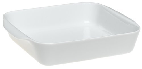 Pillivuyt Porcelain 9 Inch Square Chop Dish,