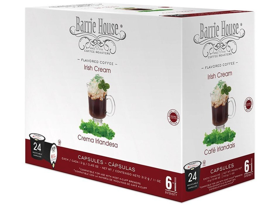 Barrie House Irish Cream Single Cup Capsule (24 Capsules)