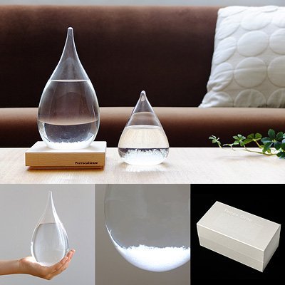 Tempo Drop Designer Weather Forecast Storm Glass Very Stylisjh N2