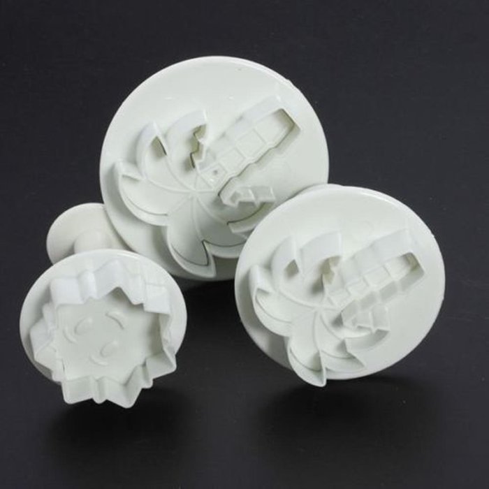 Cake & Cookie Cutters 3PCS Coconut Tree Shape Cake Mold N2