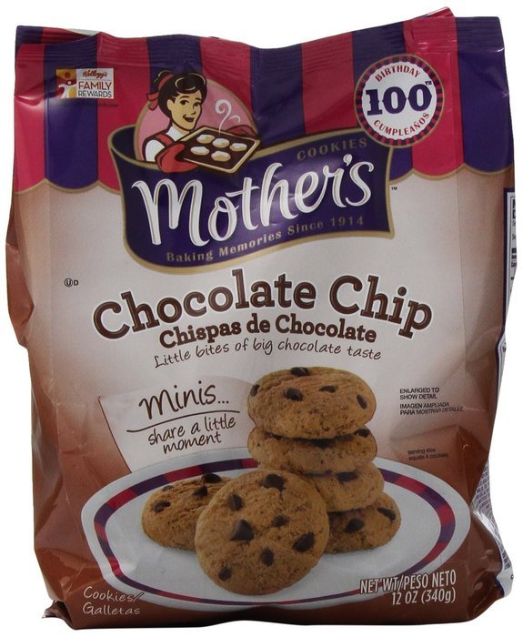 Mother's English Tea Sandwich Cookies, 16-Ounce Packages (Pack of 4) N13