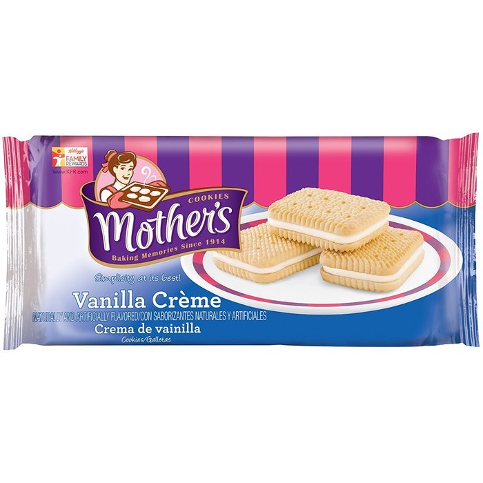 Mother's English Tea Sandwich Cookies, 16-Ounce Packages (Pack of 4) N18