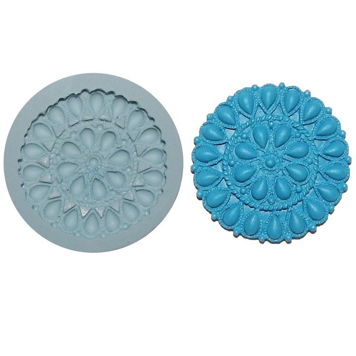 O.K Silicone Molds Fondant cake gumpaste M4884
