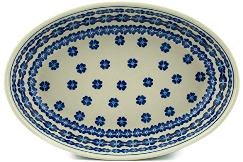 Polish Pottery Oval Baker 9-inch N2