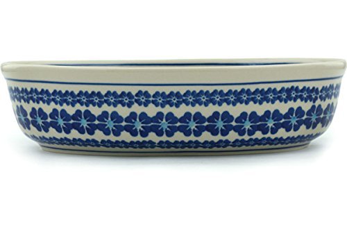 Polish Pottery Oval Baker 9-inch N3