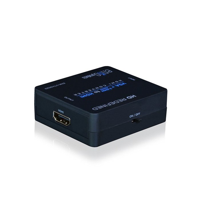 Mini Composite RCA CVBS AV To HDMI Converter (Input: AV; Output: HDMI) For VCR DVD 720P 1080P With High-Speed... N19