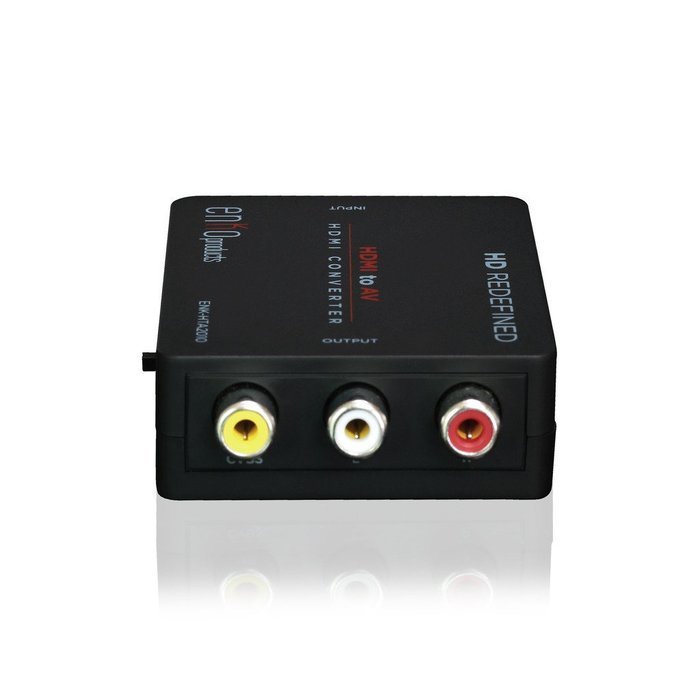 Mini Composite RCA CVBS AV To HDMI Converter (Input: AV; Output: HDMI) For VCR DVD 720P 1080P With High-Speed... N22