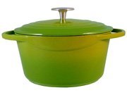 Light Enamel Cast Iron stock pot 2 3/4-qt. Palm.