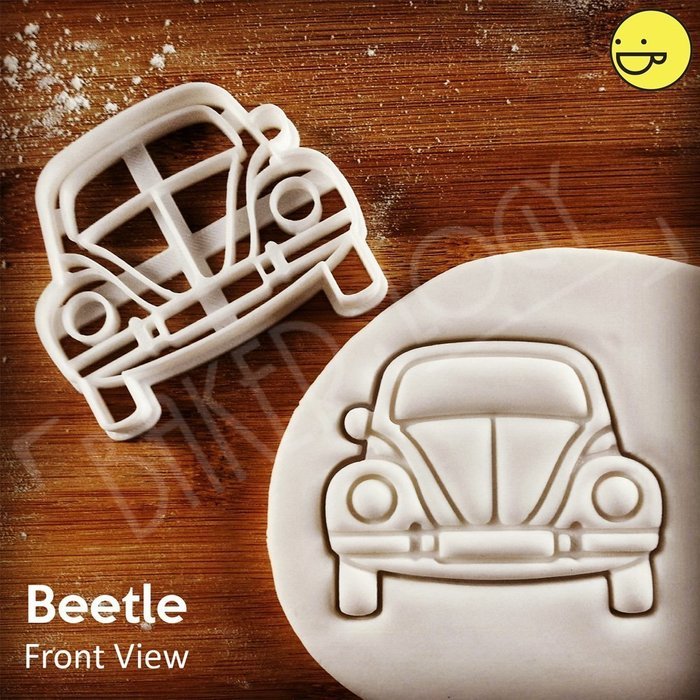 Beetle Front View Cookie Cutter