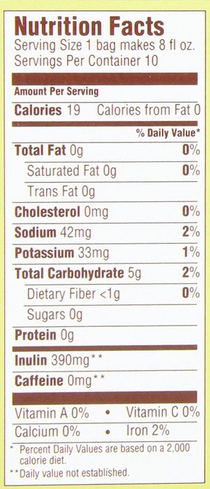 Teeccino Organic Dandelion Dark Roast Chicory Herbal Tea Bags, Gluten Free, Caffeine Free, Acid Free, 25 Count... N4