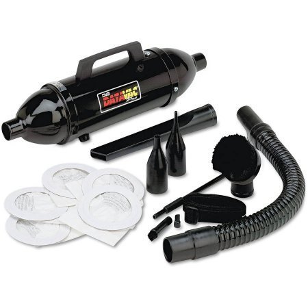 Sturdy Black Hand Held Vacuum and Blower with Dust-Off Tools N3